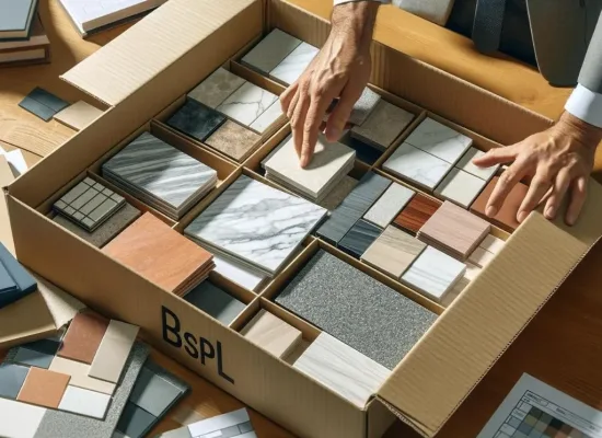 Order Tile Samples at home or office by BSPL